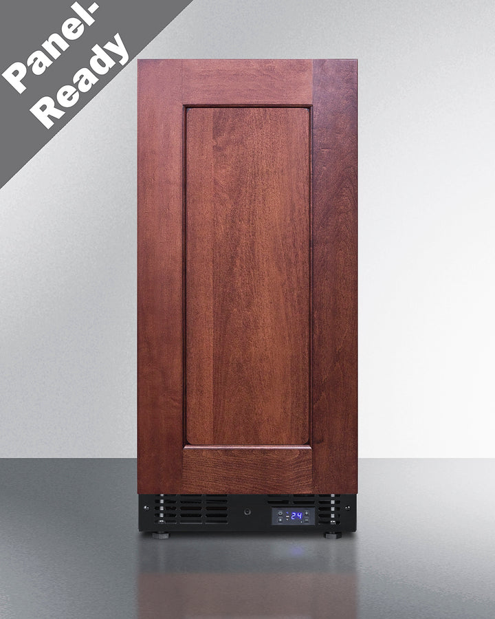 Summit SCFF1533BIF 15″ Wide Built-In All-Freezer – Panel-Ready, Frost-Free (Black Cabinet)