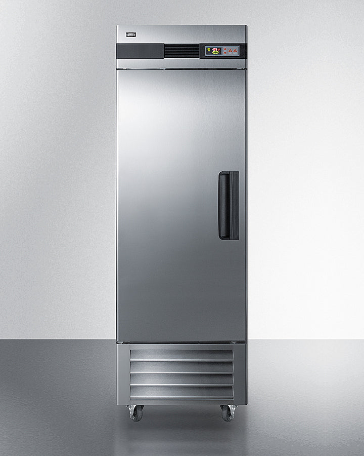 Summit SCFF237LH 23 cu. ft. Reach-In All-Freezer – Left-Hand Door, Stainless Steel
