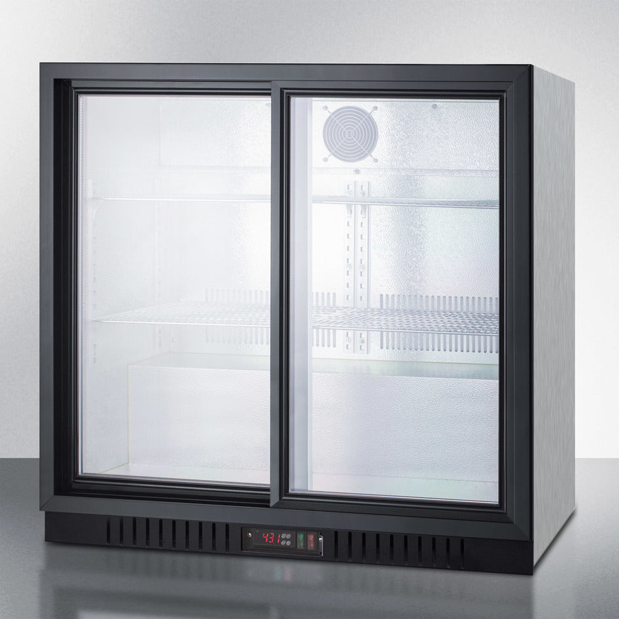 Summit SCR700BCSS 36″ Wide Beverage Center – Stainless Steel Cabinet, 7.4 cu ft