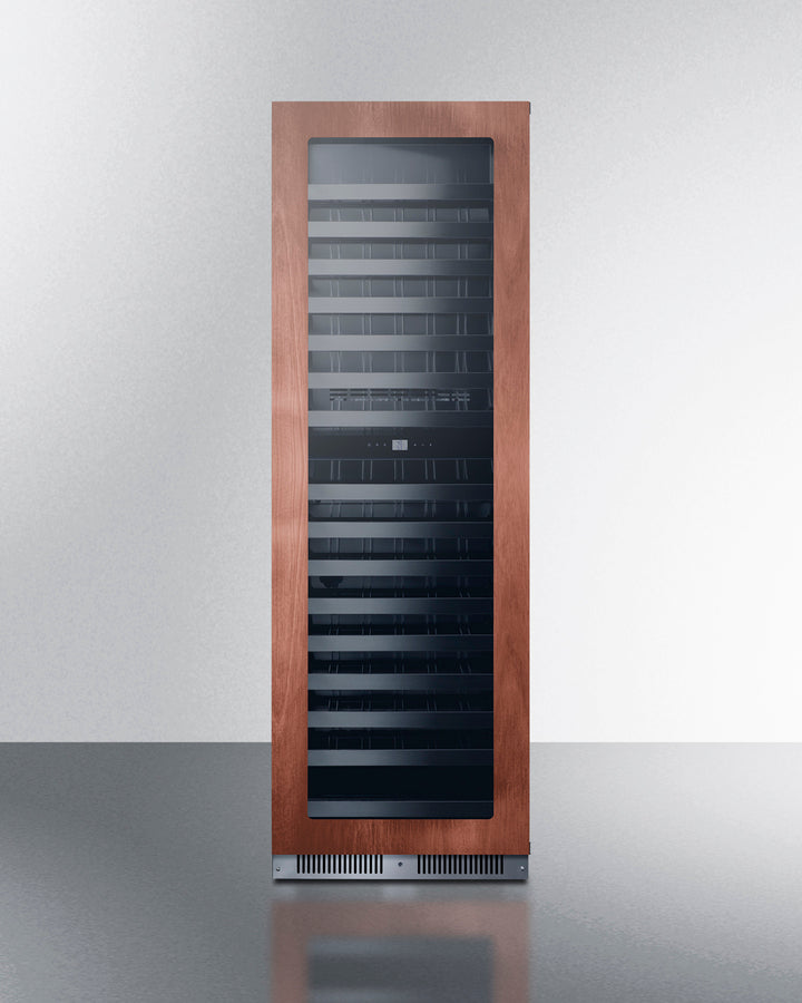 Summit SDHWC98PNR 24″ Wide Dual-Zone Wine Cellar – Panel-Ready Door, 98-Bottle Capacity, Shallow 18″ Depth