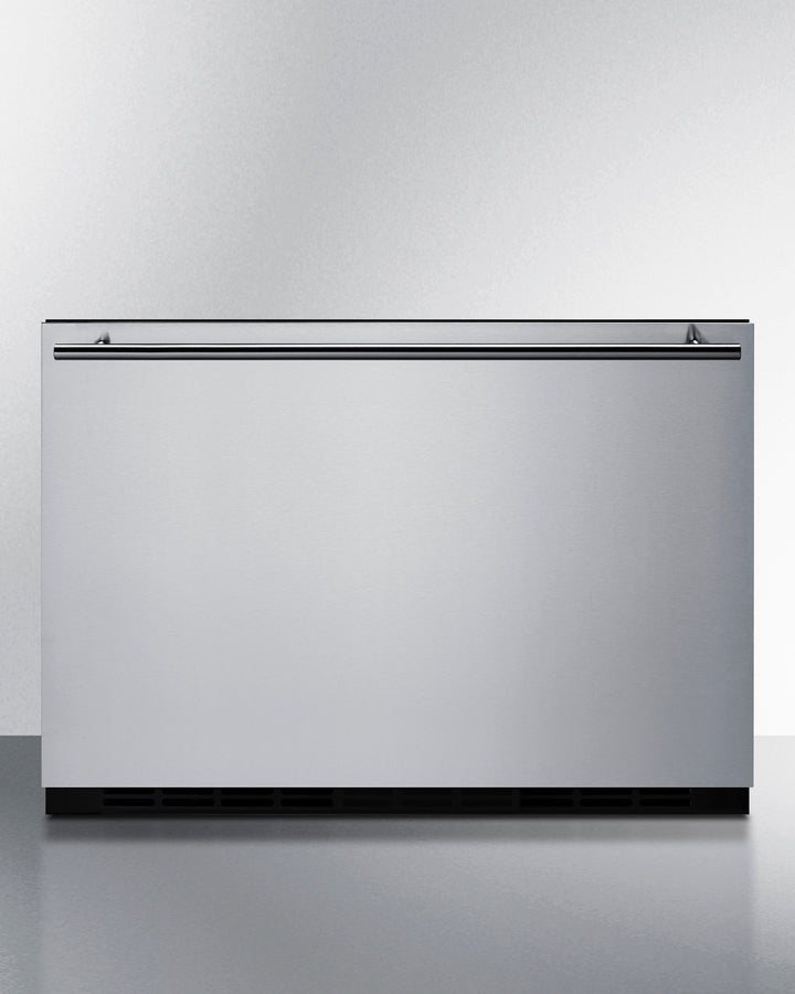 Summit SDR24 24″ Wide Single-Drawer Built-In Refrigerator – Stainless Steel Drawer