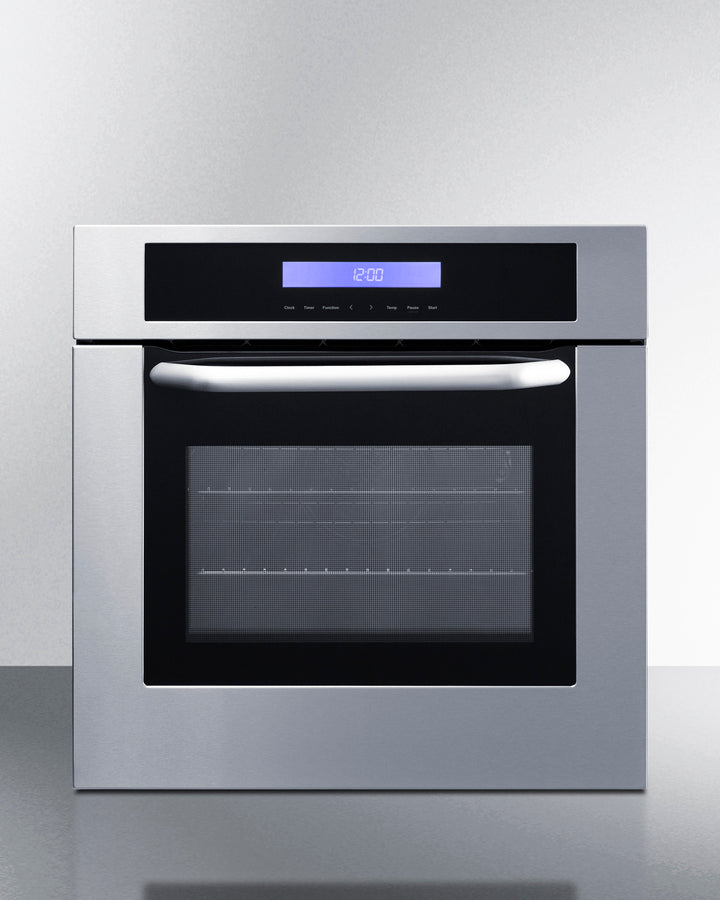 Summit SEW24SSX 24″ Wide Electric Wall Oven – Stainless Steel Front