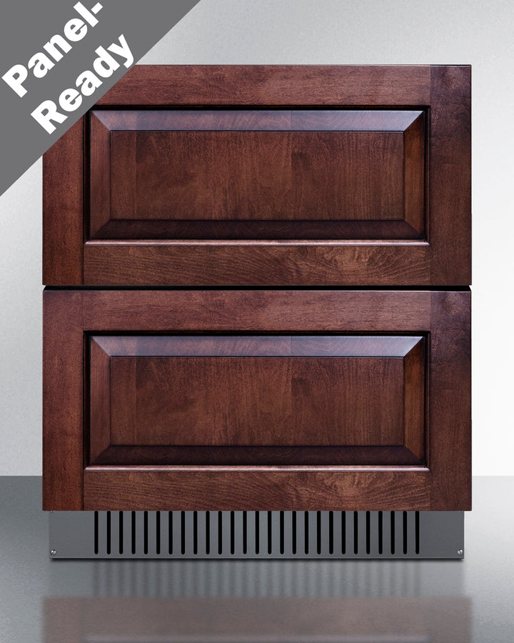 Summit SPR275OS2DPNRADA 27″ Wide 2-Drawer All-Refrigerator (ADA, Outdoor/Indoor, Panel-Ready)