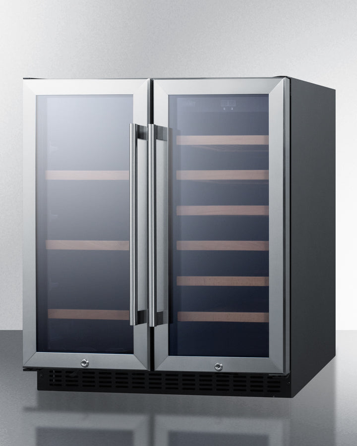 Summit SWBV3071 30″ Wide Dual-Zone Wine & Beverage Center – Built-In Undercounter