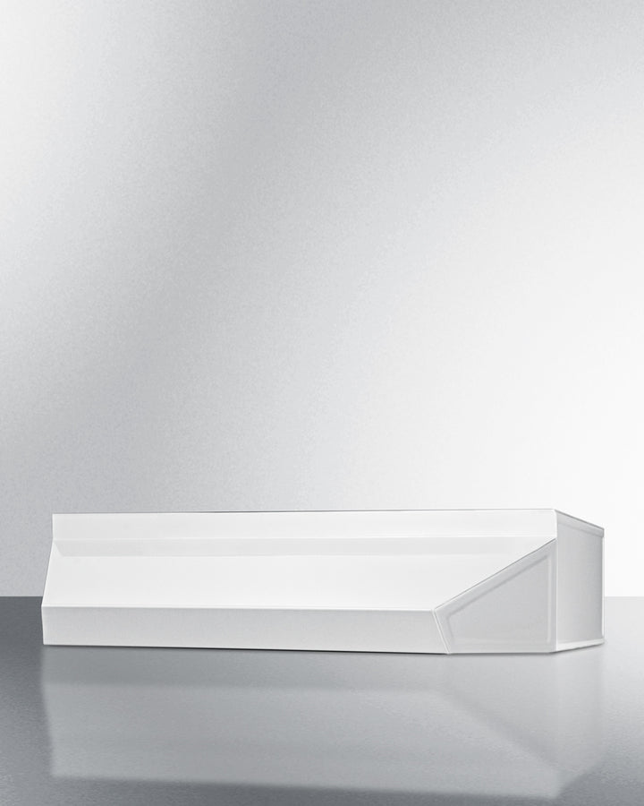 Summit SHELL36W 36″ Wide Under-Cabinet Shell Hood – White Finish, 36″ Width for Full-Size Ranges