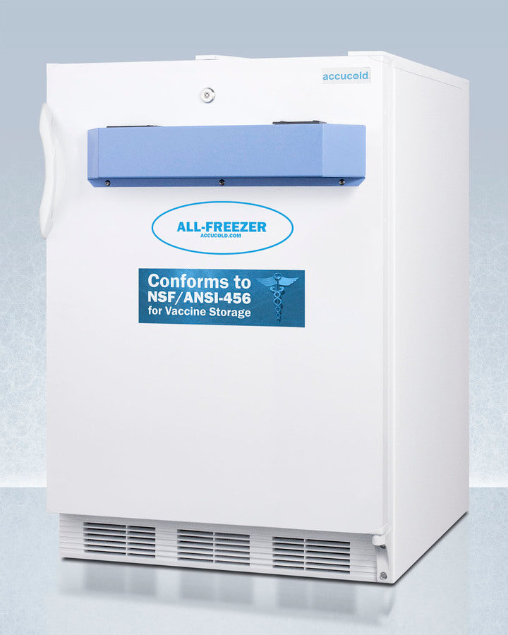 Summit VT65MLVAC456ADA 24″ Wide Built-In Vaccine All-Freezer – ADA Height, NSF-456 Certified