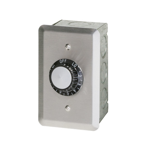 INFRATECH INF Input Regulator for 120 & 240 Volt With Stainless Steel Wall Plate and Gang Box