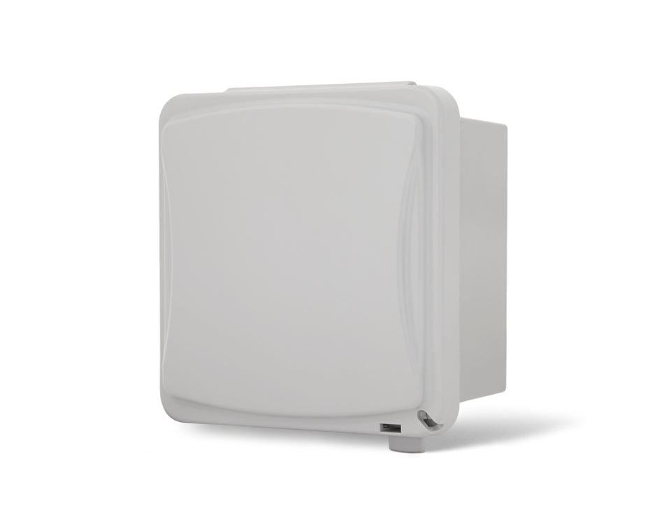 INFRATECH 14-4425 Dual Simple On/Off Switch with Weatherproof Cover for In Wall Installation