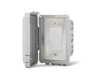 INFRATECH 14-4410 Single Simple On/Off Switch with Weatherproof Cover for In Wall Installation