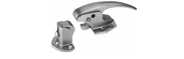 Polar 507 Surfacemount Latch Complete with 5/8" to 1-3/16" Offset