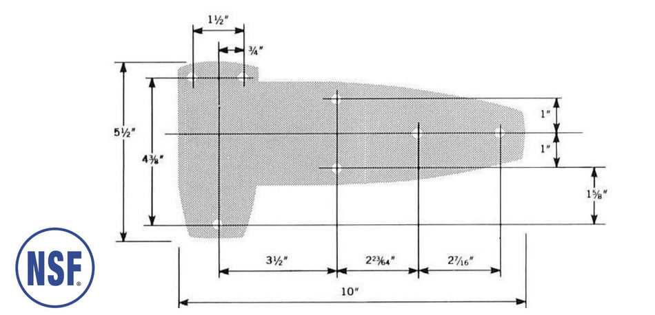 Dent D69 Reversible Cam-Lift Hinge Series