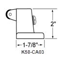 Kason 58 Series Strike ONLY! Kason Latches %product_description%