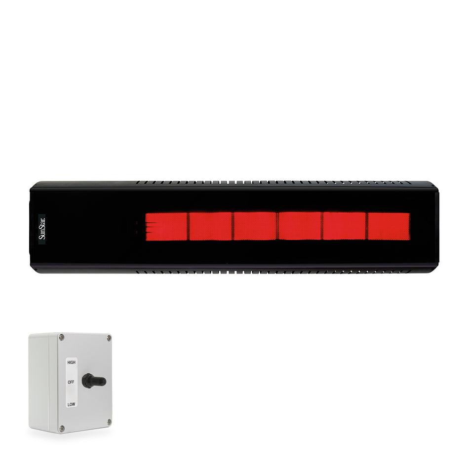 SunStar SGL1560 Two-Stage Infrared Patio Heaters