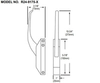 Component Hardware R24-9175 Series w/Offset Handle Magnetic Latch Complete Component Hardware Latches %product_description%