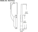 Component Hardware R24-9175 Series w/Offset Handle Magnetic Latch Complete Component Hardware Latches %product_description%
