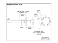 Component Hardware W28-2325 Inside Safety Release
