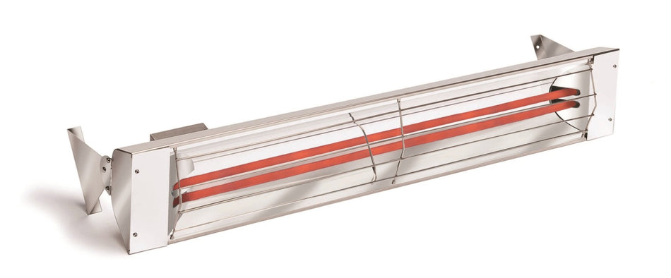 INFRATECH WD-Series 33" Dual Element 3,000 Watt Stainless Steel Quartz Heater