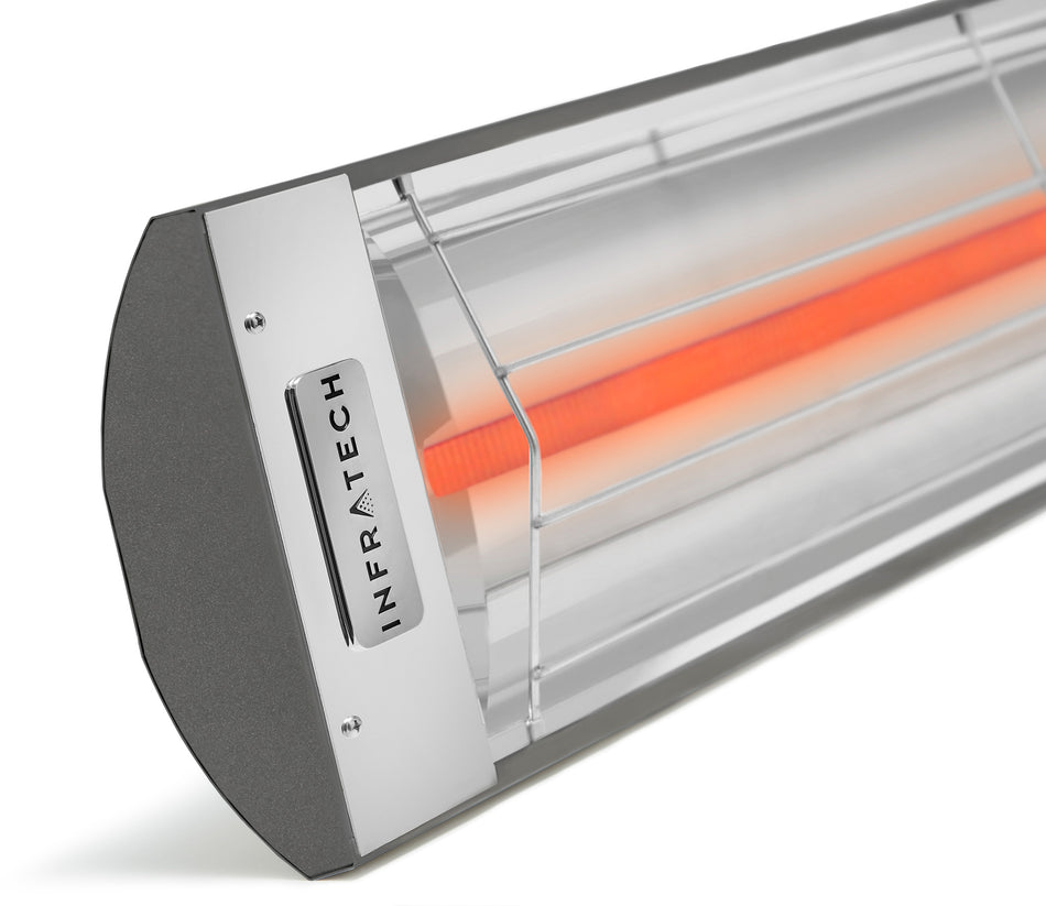 INFRATECH C-Series 61-1/4" Single Element 3,000 Watt 240 Volt Stainless Steel Quartz Heater