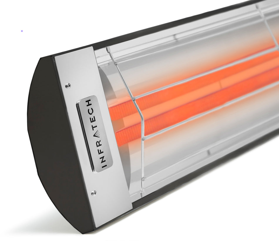 INFRATECH CD-Series 33" Dual Element 3,000 Watt 240 Volt Stainless Steel Quartz Heater