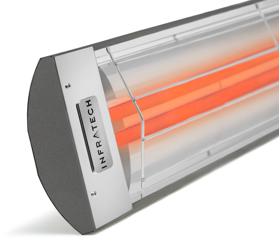 INFRATECH CD-Series 39" Dual Element 4,000 Watt 240 Volt Stainless Steel Quartz Heater