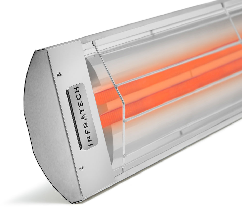 INFRATECH CD-Series 33" Dual Element 3,000 Watt 240 Volt Stainless Steel Quartz Heater